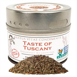 Gustus Vitae, Condiments, Изысканная приправа, вкус Тосканы, 0.6 унции (18 г)