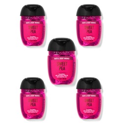 SWEET PEA PocketBac Hand Sanitizers, 5-Pack