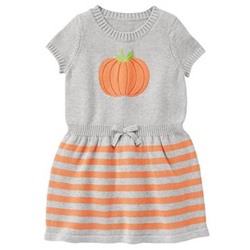 Pumpkin Sweater Dress