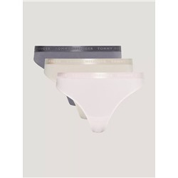 Tommy Hilfiger Everyday Luxe Thong 3-Pack