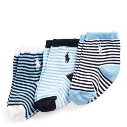 Baby Boy Striped Sock 3-Pack