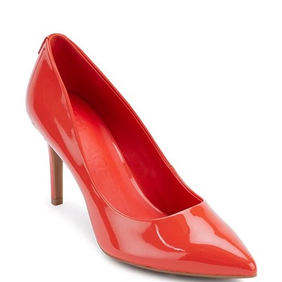 KARL LAGERFELD PARIS Royale Pointed Toe Patent Leather Pumps
