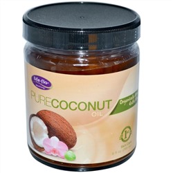 Life Flo Health, Organic, чистое кокосовое масло, уход за кожей, 9 жидких унций (266 мл)