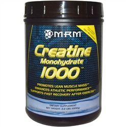 MRM, Моногидрат креатина 1000, 2,2 фунта (1000 г)
