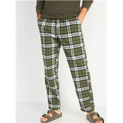 Matching Plaid Flannel Pajama Pants for Men