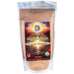 Earth Circle Organics, Какао- порошок, органическое, Эквадор, 16 унций (454 гр)