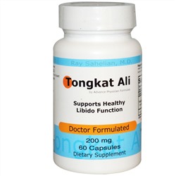 Advance Physician Formulas, Inc., Тонгкат Али, 200 мг, 60 капсул
