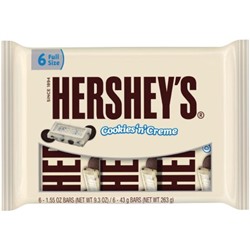Hershey’s® Cookies ‘n’ Creme Candy Bars 6-1.55 oz. Bars
