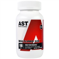 AST Sports Science, Multi PRO 32X, 100 таблеток