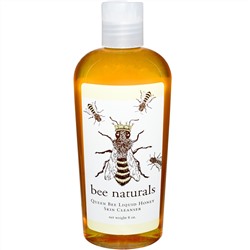 Bee Naturals, Пчелиная Матка, очищающее средство с жидкими медом для кожи, 8 унций