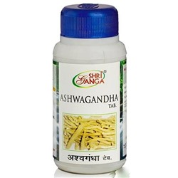 SHRI GANGA Ashwagandha Ашвагандха для укрепления центральной нервной системы 120таб