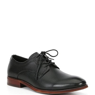 Steve Madden Men's Antero Textured Leather Lace-Up Oxfords