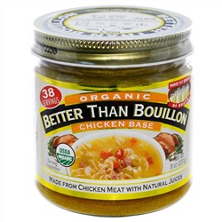 Better Than Bouillon, Органический куриный бульон, 8 унций (227 г)