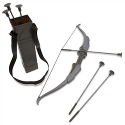 Hawkeye Deluxe Quiver with Collapsible Bow and Arrow Set