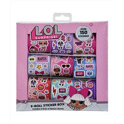 L.O.L. Surprise! 9-Roll Sticker Box UPD