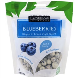 Stoneridge Orchards, Blueberries Dipped in Greek Style Yogurt, 5 oz (142 g)