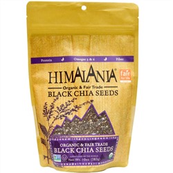 Himalania, Органические черные семена чиа стандарта честной торговли, 10 унций (283 г)