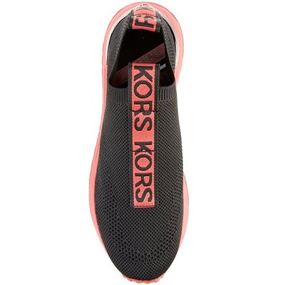 MICHAEL Michael Kors Women's Bodie Logo Detail Stretch Knit Slip-On Sneakers