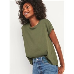 Loose Specially Dyed Easy Tee for Women