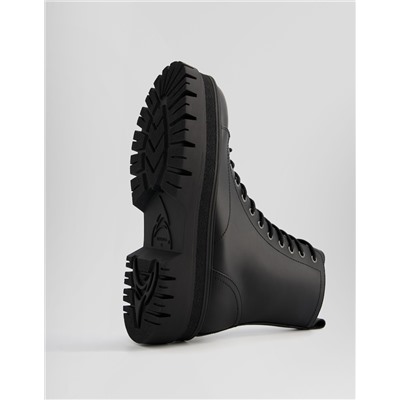 Men's track sole lace-up ankle boots