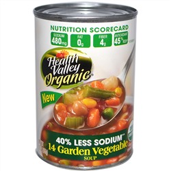 Health Valley, Органический суп, 14 садовых овощей, 15 унций (425 г)