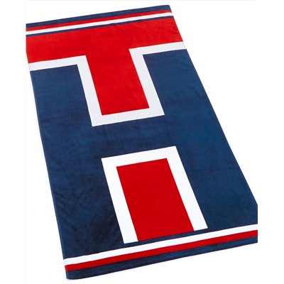 Tommy Hilfiger Cotton 35" x 66" Printed Beach Towel | Полотенце пляжное
