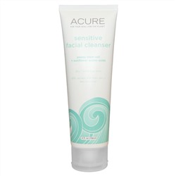 Acure Organics, Очищающее средство для лица для чувствительной кожи, без ароматизаторов, 4 жидкие унции (118 мл)