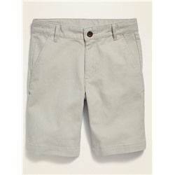 Straight Built-In Flex Twill Shorts for Boys