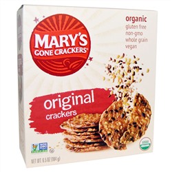 Mary's Gone Crackers, Настоящие крекеры, 6,5 унции (184 г)
