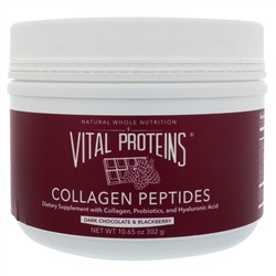 Vital Proteins, Collagen Peptides, Dark Chocolate & Blackberry, 10.65 oz (302 g)