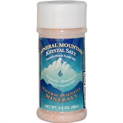 Klamath, Горная соль Mountain Krystal с минеральными элементами, 3,5 унции (98 г)
