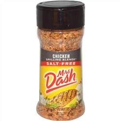 Mrs. Dash, Приправа для приготовления курицы-гриль, 2,4 унции (68 г)
