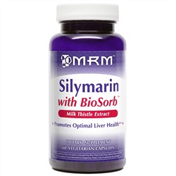 MRM, Силимарин с BioSorb, 60 растительных капсул