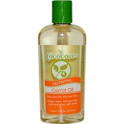 Cococare, Питательное морковное масло, 118 мл (4 жидких унций)