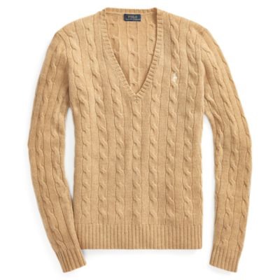POLO RALPH LAUREN Cable Wool-Cashmere Sweater