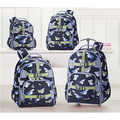 Mackenzie Navy/Blue Tropical Sharks Backpack