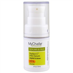 MyChelle Dermaceuticals, Профессиональная сыворотка Perfect C, нормальная, 0,5 жидких унций (15 мл)
