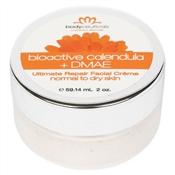 Bodyceuticals Calendula Skincare, Крем для лица, интенсивное восстановление, биоактивная календула + диметилэтаноламин, 2 унции (59,14 мл)