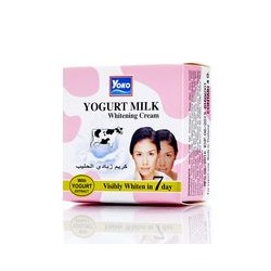 Концентрированный осветляющий крем с йогуртом и молочными протеинами от Yoko 4гр / Yoko yogurt milk whitening cream 4g