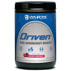 MRM, Driven, Формула перед тренировкой, без сахара, ягодный микс, 12.3 унции (350 г)