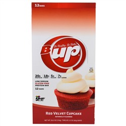 YUP, Протеиновый батончик B UP, шоколадный бисквит, 12 батончиков, 2,2 унции (62 г) каждый