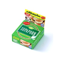 Зубная паста с борнеолом и камфорой Supaporn, 25 гр / Supaporn original formula herbal toothpaste 25 gr
