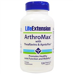 Life Extension, Arthromax с теафлавинами и Apresflex, 120 растительных капсул