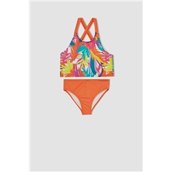 Defacto Kız Çocuk Desenli Bikini Takım Z6515A623SM
