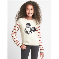 GapKids | Disney Mickey Mouse sequin crew sweater