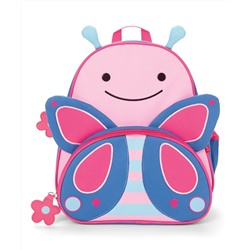Pink & Purple Butterfly Zoo Backpack