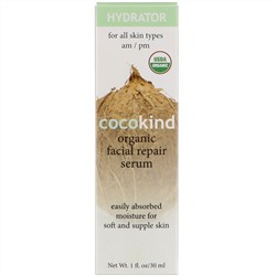 Cocokind, Organic Facial Repair Serum, For All Skin Types, 1 fl oz (30 ml)