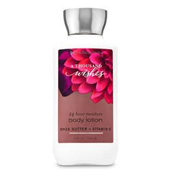 Signature Collection


A Thousand Wishes


Super Smooth Body Lotion