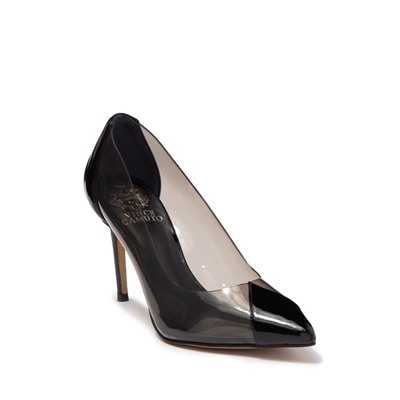 Vince Camuto Poised Clear Pump