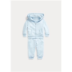 Baby Boy French Terry Hoodie & Pant Set